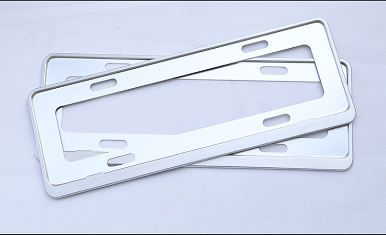 追速 道奇酷威专用车牌框 镁铝合金 新交规专用酷威车牌架 酷威改装