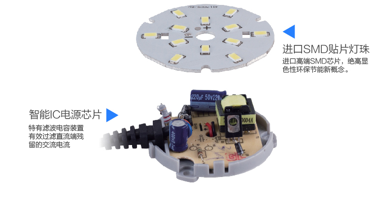 SAT照明活之彩系列一体化压铸LED筒灯过道办公室学校商场基础照明 开孔9cm 6W 凹面 银色 4000K暖白光