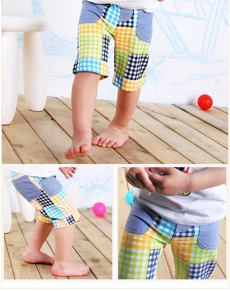 意婴堡 婴儿衣服外出服 1-2岁<em>男童</em>条纹<em>短裤</em>子 