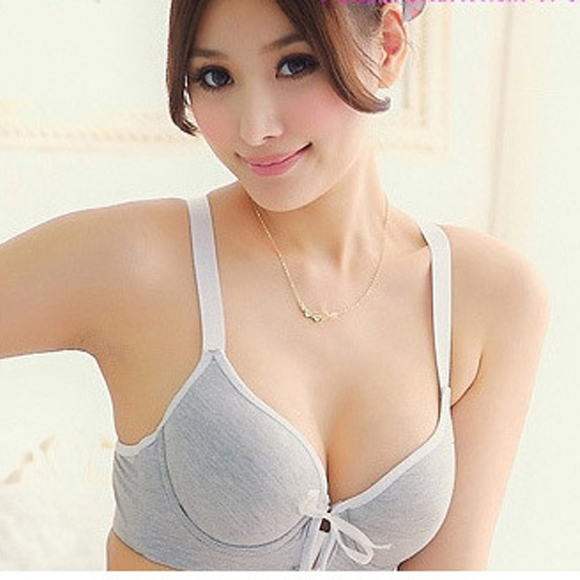 莱孚 竹炭纤维前扣背心<em>运动文胸</em>调整聚拢内衣