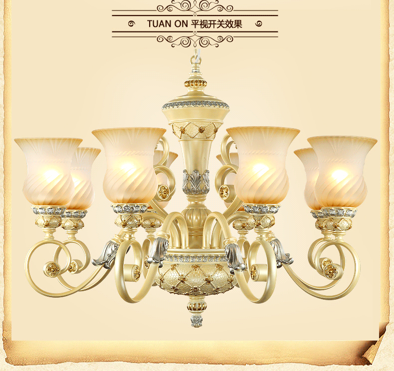 大气客厅灯 卧室吊灯 欧式餐厅灯吊灯 酒店工程装饰吊灯灯具 灯具馆
