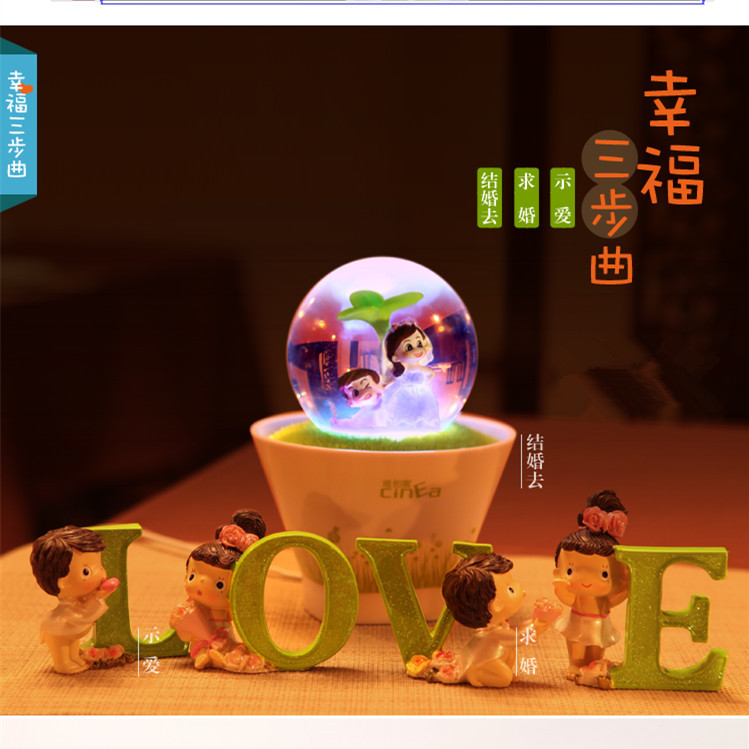 迷你时尚小夜灯 七夕浪漫情人节手机充电usb声控起夜喂奶灯 埃菲尔铁塔