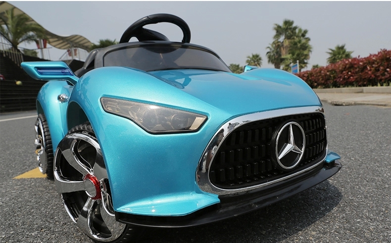 儿童电动车四轮儿童车玩具汽车电动带遥控小孩可坐人奔驰跑车 *土豪版