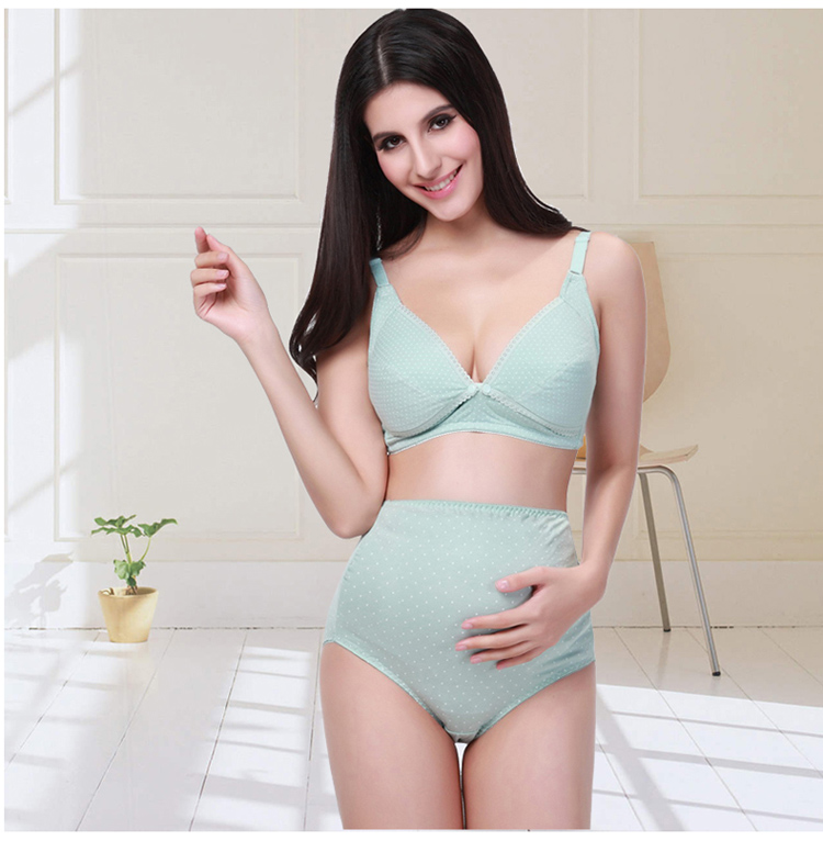 艾尚云芷 前开扣孕<em>产妇</em>用品 <em>哺乳文胸</em>胸罩 纯棉