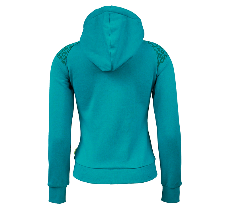 361度运动上衣女新款361女装连帽开襟卫衣C