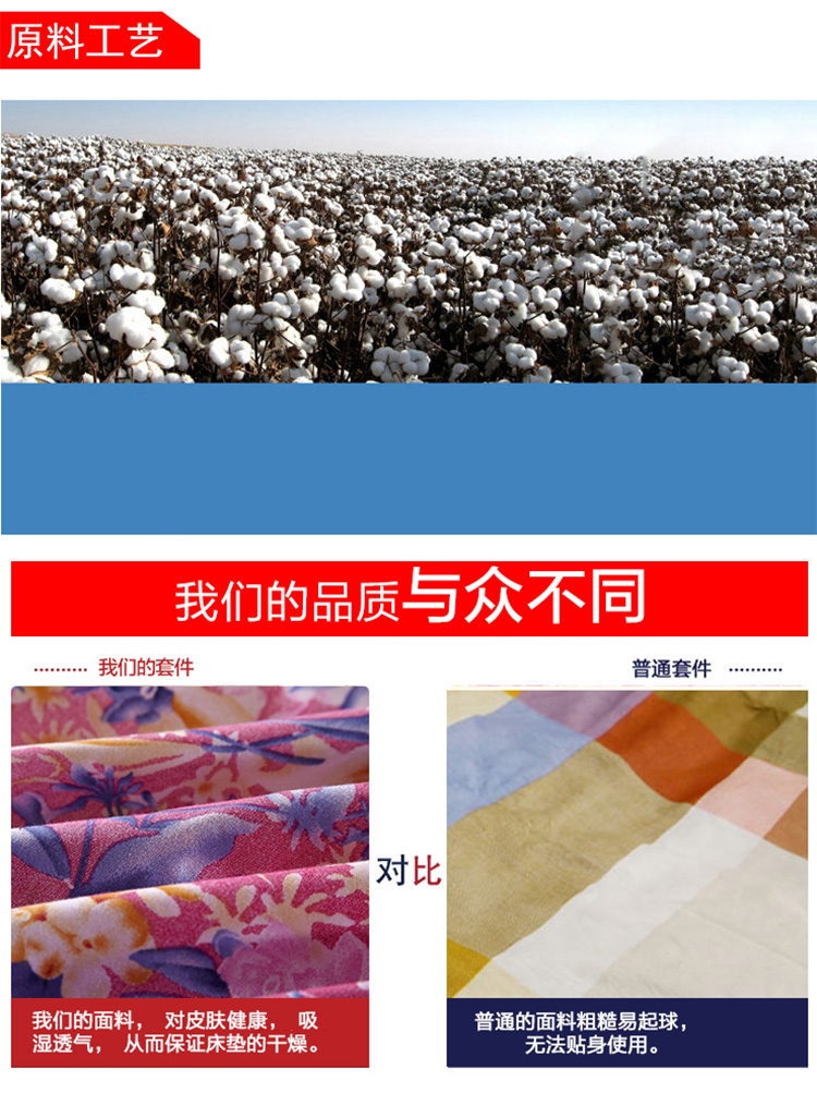 
                                        【可定制全场满赠】卡佩利丝 全棉床笠活性印花床罩 席梦思保护套 清雅-彩云阁 120*200*25cm                