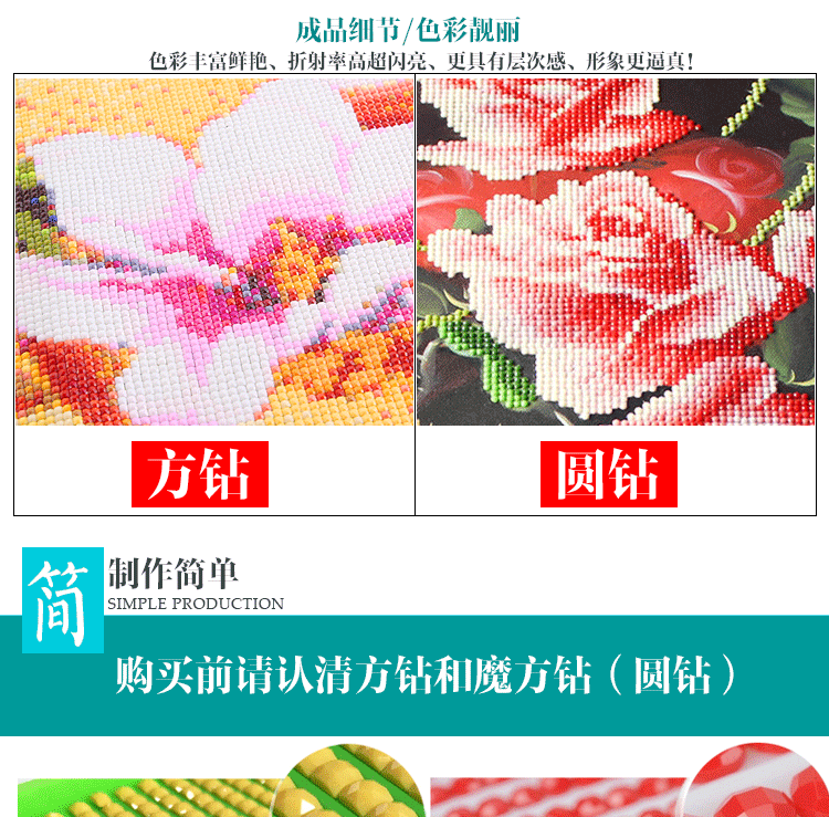 满钻钻石画十字绣 客厅卧室新款方钻钻石绣 方钻满钻 梦露诱惑