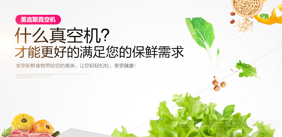美吉斯WP300真空包装机塑封口机食品保鲜机茶叶家用小型抽真空机塑封机 15*25cm(5片袋)