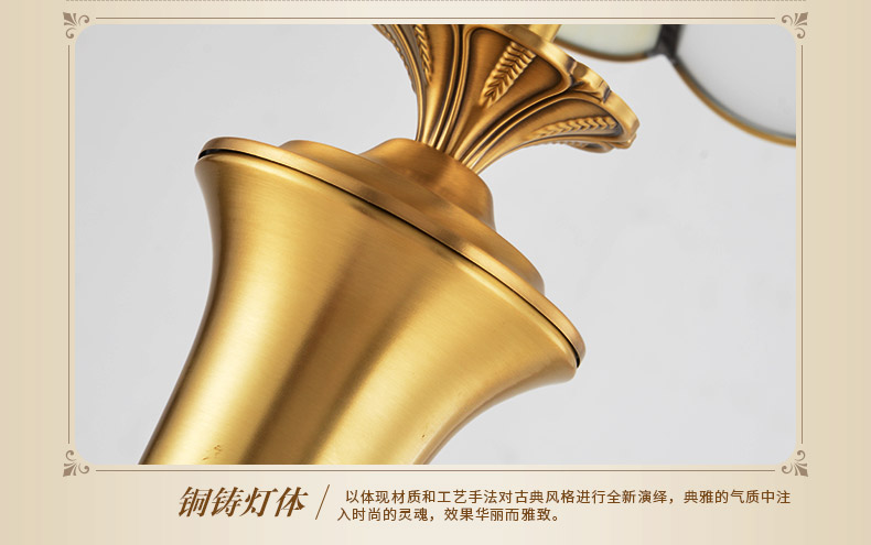 
                                        蔻驰 客厅欧式全铜落地灯 美式现代简约卧室奢华铜落地灯具灯饰 新品 落地灯 落地灯                