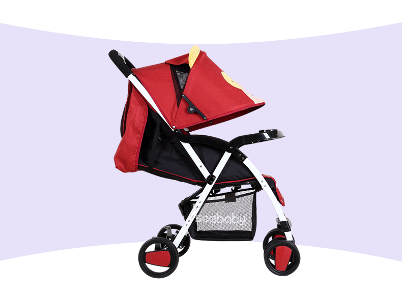 圣得贝四轮超轻婴儿车轻便伞车可坐躺手推车折叠童车宝宝便携推车t08