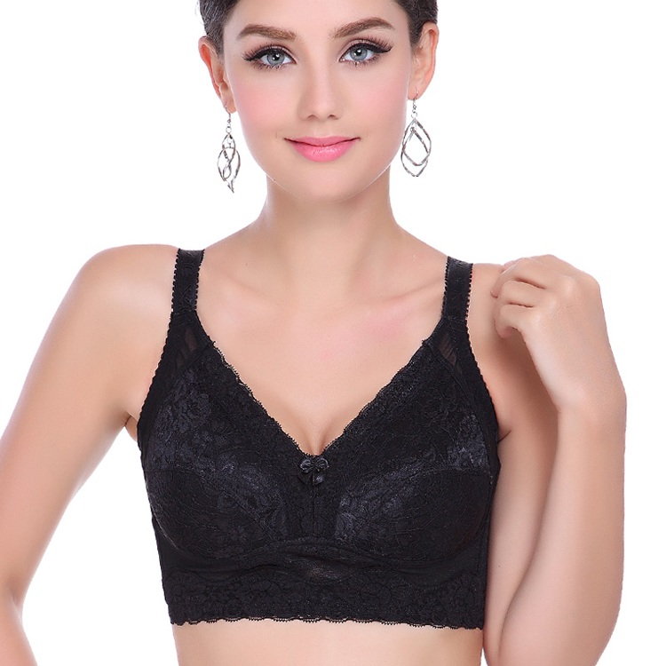 销 无钢圈大罩杯全罩杯超薄调整运动型<em>文胸</em> 显