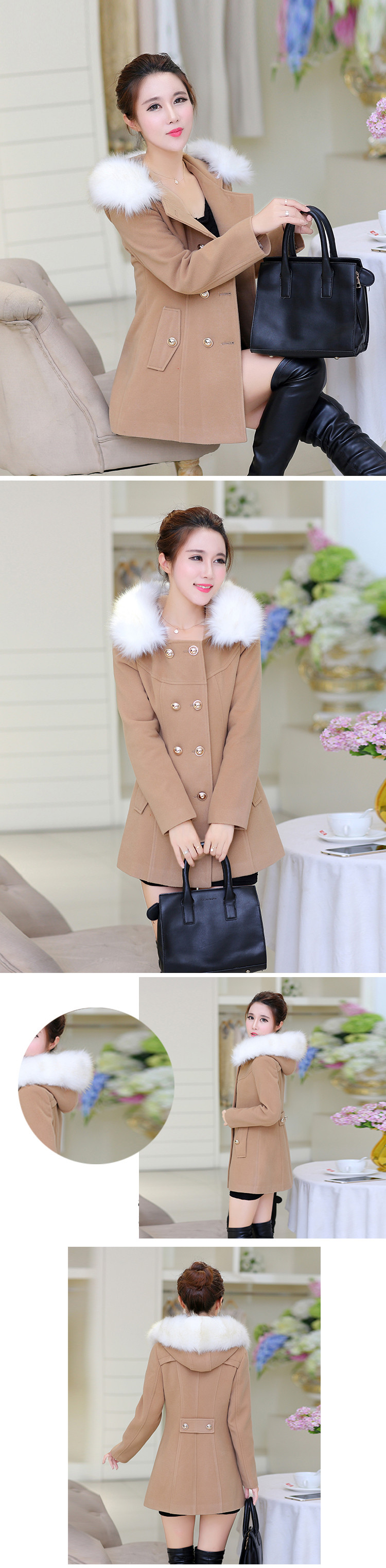 The World 2015 autumn and winter fun Doi New Sau San in long cap thick hair? Women 1068 Red Jacket  XL Photo, prices, brand platters! The elections are supplied in the national character of distribution, so action, buy now enjoy more preferential! As soon as possible.