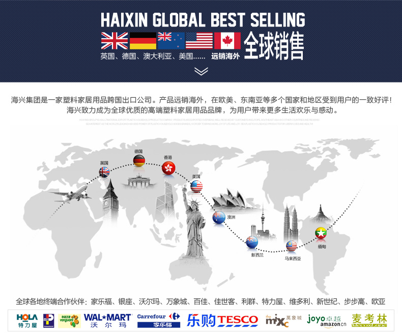 Haixin海兴塑料加厚婴儿童宝宝衣柜整理柜抽屉式收纳柜玩具储物柜 五层 儿童小熊设计 98%好评 无忧售后 放心购买