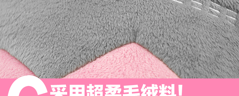 
                                                            新品伊暖儿拱桥式摩登大嘴怪USB暖手电脑带护手腕实用 灰+粉                