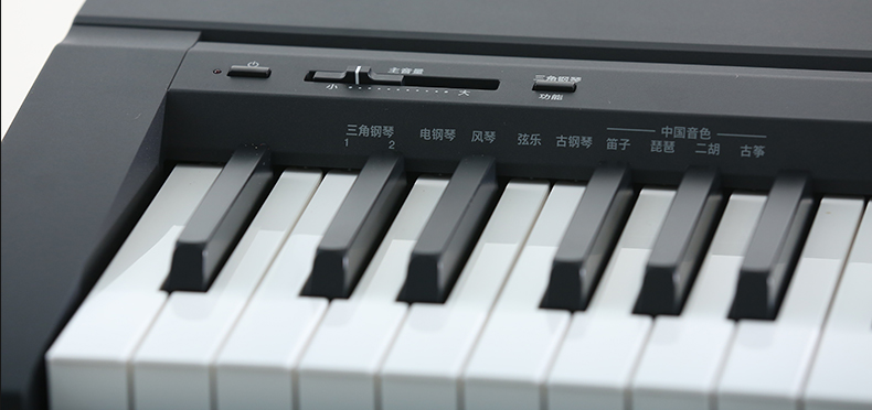 雅马哈(yamaha) 雅马哈电钢琴p48 88键重锤电子数码钢琴 黑主机 x架