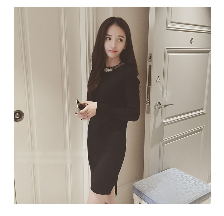 衣与草2015秋装新款连衣裙子女装秋款 女装秋季连衣裙秋装上新 女装冬上新  冬季新品女装 灰色 均码-