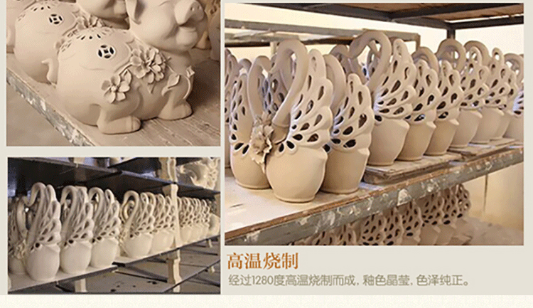 
                                        跃洋 景德镇陶瓷器创意工艺品动物生肖马吉祥摆件现代简约家居摆设客厅电视柜酒柜装饰品 立马有钱                