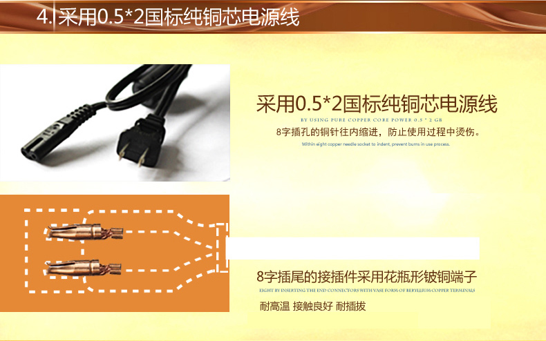 
                                        NSURE/苏美LSB-K5皮纹暖手宝 充电电暖宝热水袋迷你热宝毛绒暖宝 象牙白色                