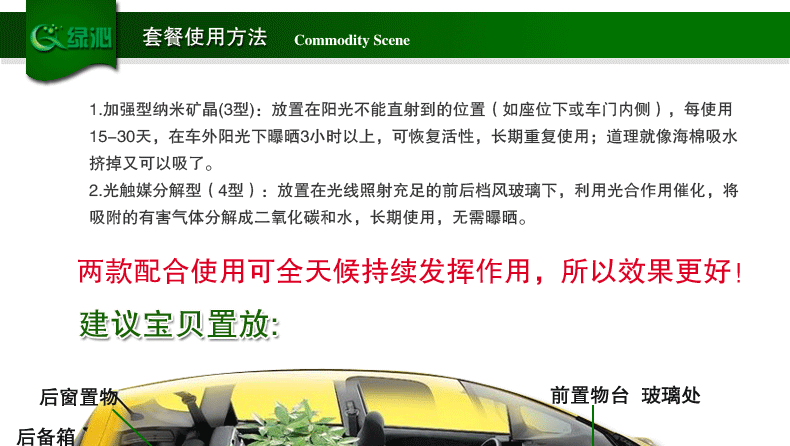
                                        新车除甲醛除异味必备用品 车用活性竹炭包 汽车专用纳米矿晶  净化车内空气 A套餐(重度污染味道大)                