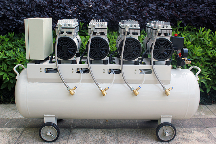 飓霸350-7静音无油空压机3200w气泵空气压缩机静音充气泵 整机 送五