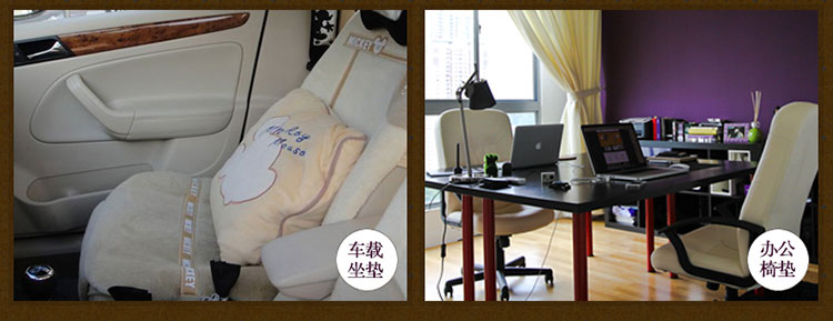 雅典娜椅垫椅子坐垫餐椅垫/ 办公坐垫/电脑椅坐垫 法兰克-深棕 46*46cm(椅垫)