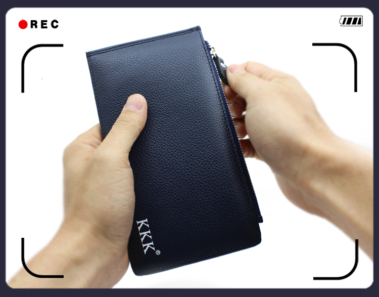 精品男包 男士手包 怪咖(guaika) 怪咖guaika 真皮头层牛皮男士钱包