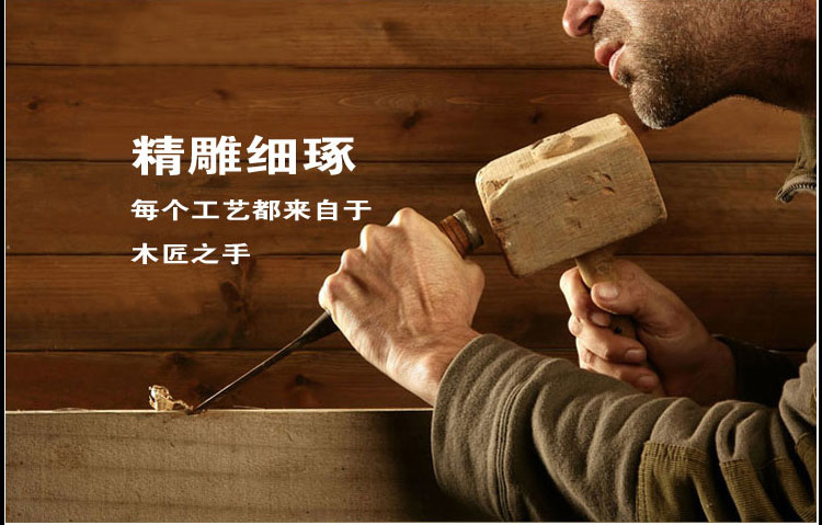 环森 圆桶原木木艺台灯床头灯卧室 原木色灯罩 调光开关-仅可用白炽灯灯泡