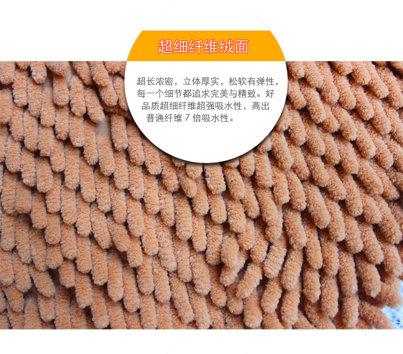 
                                        百搭印象 进门地垫加厚吸水防滑卫生间床边脚垫 香槟色-雪尼尔 60x90cm                