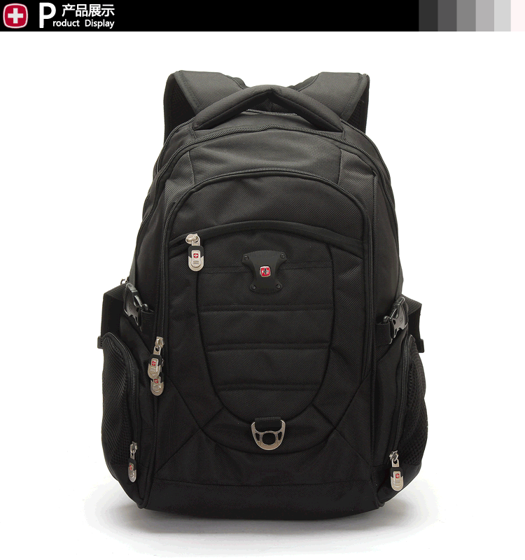 swissgear双肩包 时尚14/15寸电脑包男女旅行双肩背包