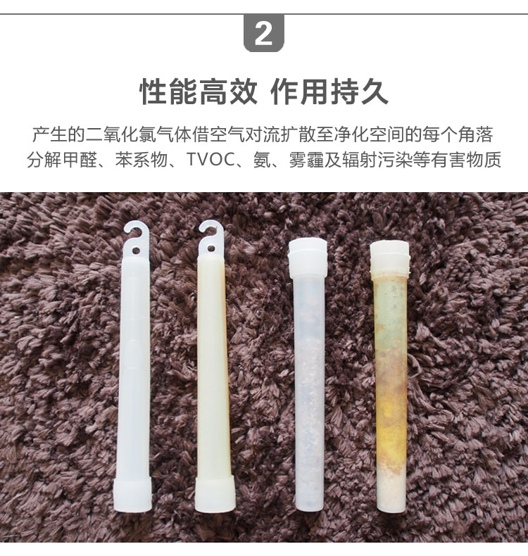 SUNGENS净化去味棒 新房装修除甲醛 汽车净味去除烟味甲醛 冰箱杀菌除异味鞋柜衣柜去味 缓释棒3支+速释棒3支