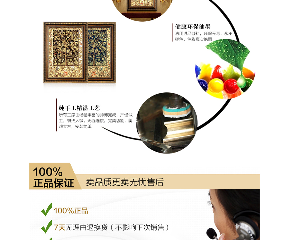 
                                        车手 玄关装饰画 欧式 复古客厅挂画有框 美式餐厅过道竖版壁画墙画发财树 A 60*80                