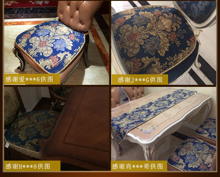 
                                                            雅典娜 欧式餐椅坐垫 椅子垫防滑坐垫椅垫套座椅垫双层椅垫防滑 凡尔赛-咖色 50*50cm(防滑椅垫)                
