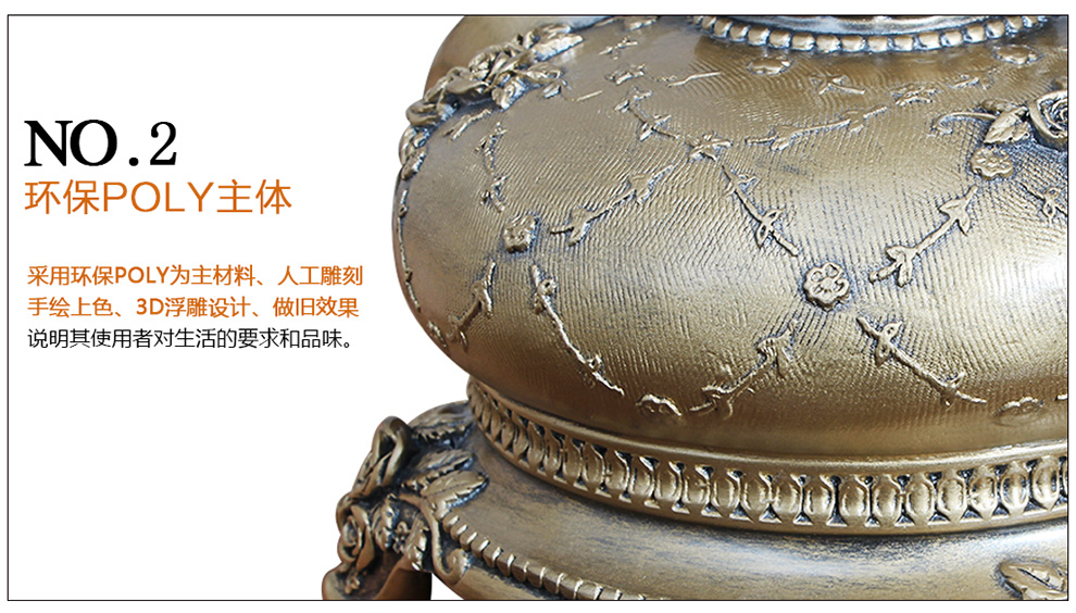 
                                        佳话坊 家居摆件工艺品 欧式仿古电话机 客厅创意装饰品 复古家用座机  卧室室内婚庆结婚 白色智能蓝光                