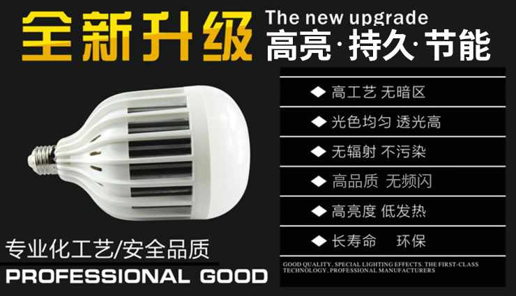 
                                        格润莱特(GERUN)led灯泡球泡节能灯泡E27E14螺口灯头 白光暖光高亮省电台灯吊灯筒灯光源 E27灯头 3W 正白光                