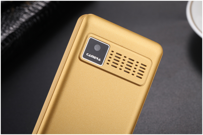 海尔 (Haier) M319 移动/联通2G 老人手机 金色