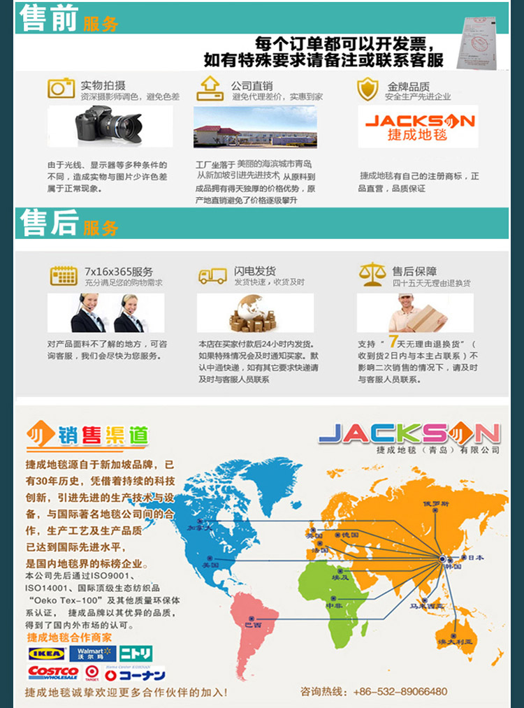 捷成地毯客厅地毯卧室床边毯欧式复古现代地毯茶几沙发地垫地毯书房电脑桌地毯装饰家用 灰色幽默 1700MMx2000MM 特价