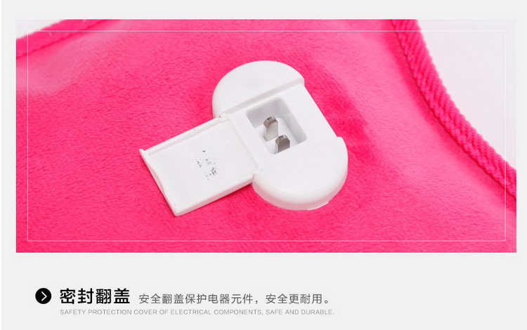 
                                        爱贝斯 防爆热水袋 暖宝宝 充电暖手宝 暖水袋 电暖宝 电热宝 薰衣紫                