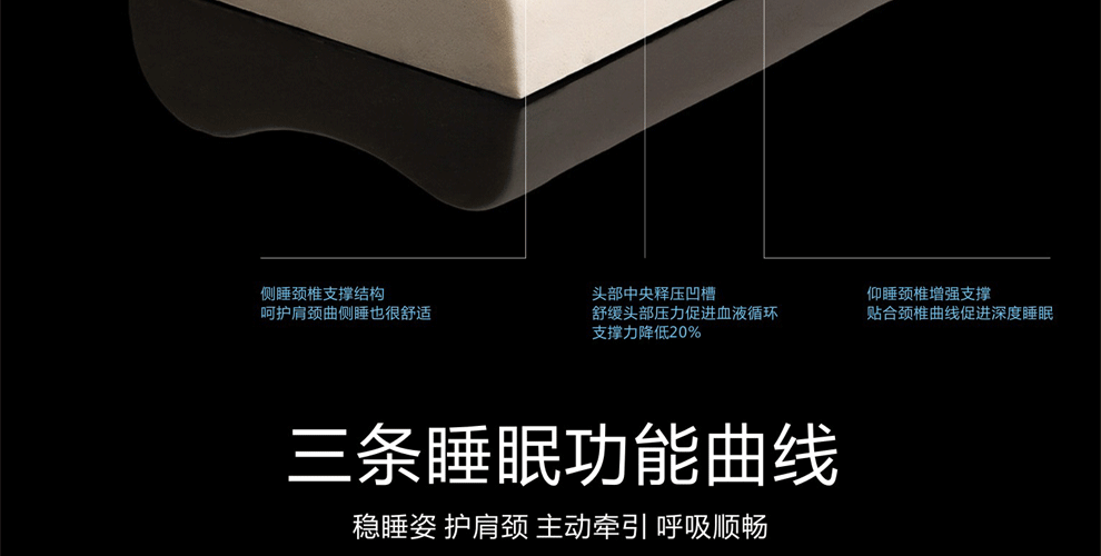 
                                                            DIWAYS迪维思 泰国乳胶枕天然橡胶枕颈椎枕护颈枕酒店睡眠单人枕头透气枕芯 【经典款】含天丝外套 60*40*12/10CM                
