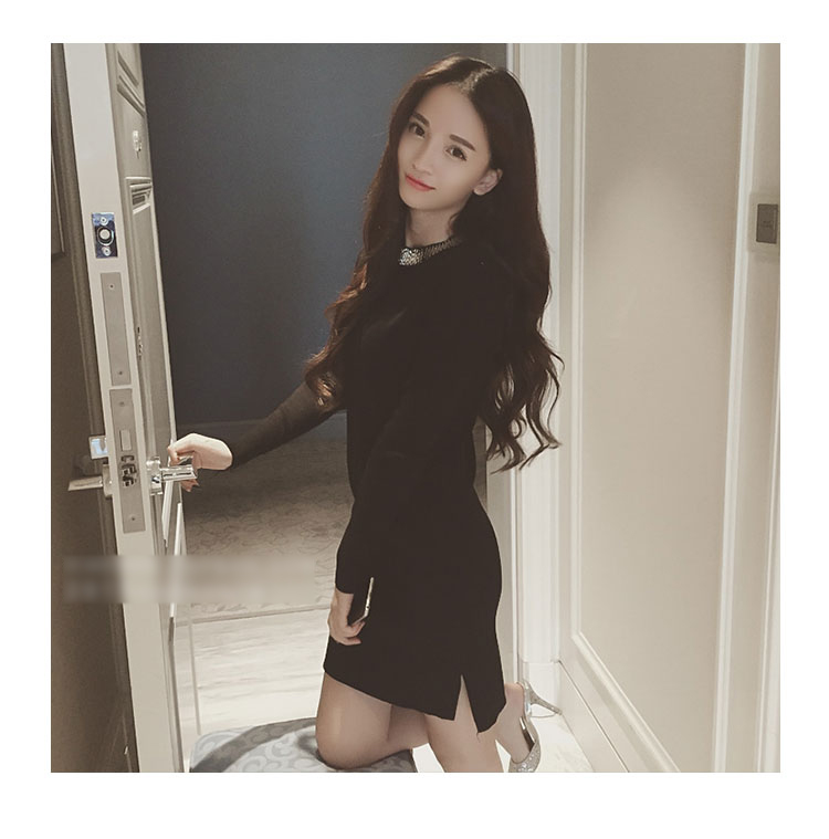 衣与草2015秋装新款连衣裙子女装秋款 女装秋季连衣裙秋装上新 女装冬上新  冬季新品女装 灰色 均码-