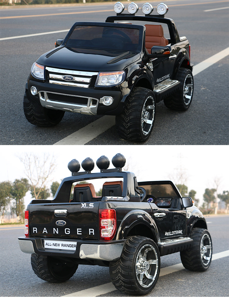 双座越野儿童电动车四轮可坐人玩具车小孩带遥控双驱遥控电动汽车童车