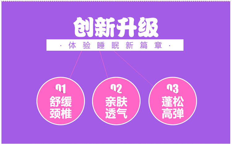 
                                                            南极人枕头可水洗高弹柔软舒适枕芯酒店枕一只48*74cm 沉浸枕                