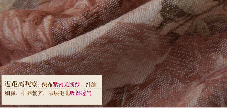 
                                        月和家思 田园蕾丝桌布 餐桌布 布艺台布茶几布多用盖布 花团锦簇 红色 140*180cm桌布                