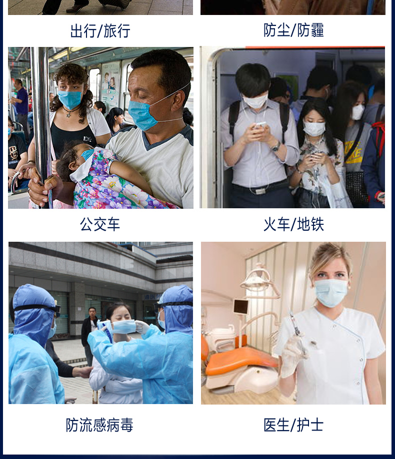 美国3M 1860s N95 小号款防护口罩 专业防雾霾PM2.5防尘 20只盒 原装整盒1860S口罩20个