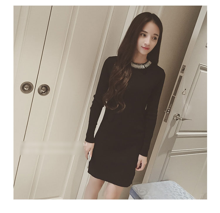 衣与草2015秋装新款连衣裙子女装秋款 女装秋季连衣裙秋装上新 女装冬上新  冬季新品女装 灰色 均码-