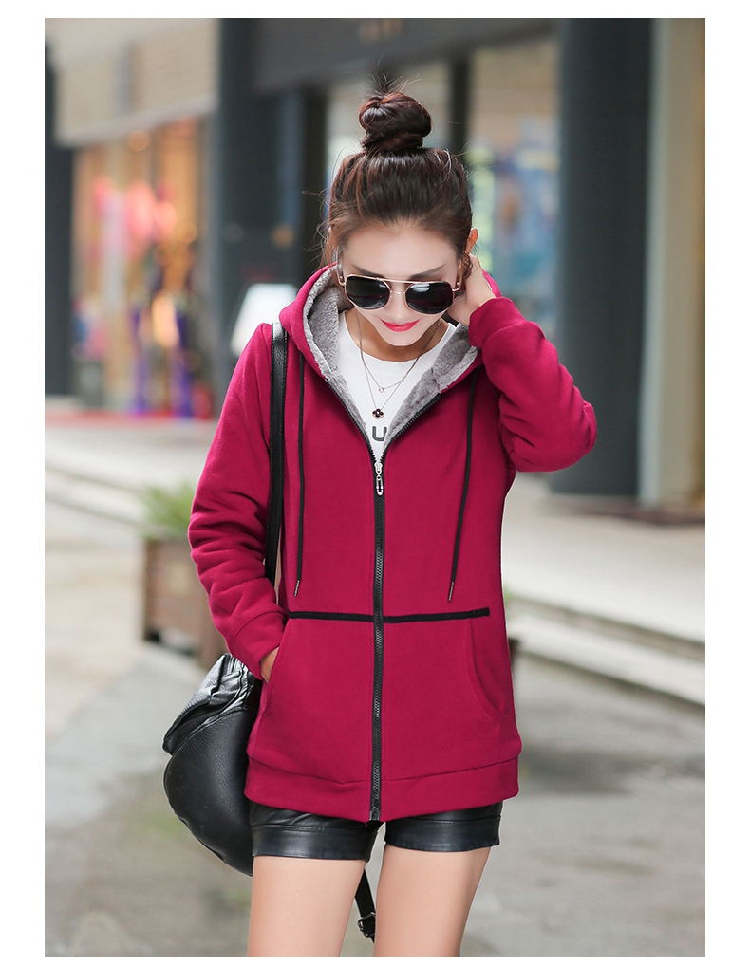 Leader in 2015 autumn and winter Shinhan version of large numbers of ladies to intensify the leisure sweater jacket Thick Long MM thick plus lint-free female wine red jacket 3XL recommendations 140-160 characters catty picture, prices, brand platters! The elections are supplied in the national character of distribution, so action, buy now enjoy more preferential! As soon as possible.
