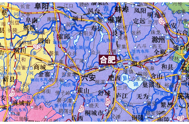 2020年最新的中国地图,新版中国地图高清 【折叠图】2020年 中国地图 2米*1.5米 新版全国高清政区图墙贴