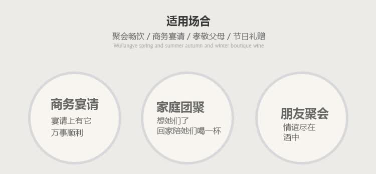 五粮液股份公司出品 38度春夏秋冬精品酒500