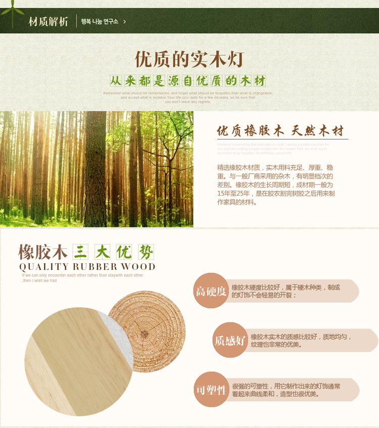 艾登灯饰  橡木壁灯客厅玄关灯过道灯壁灯现代床头灯卧室灯H1328 不配送光源