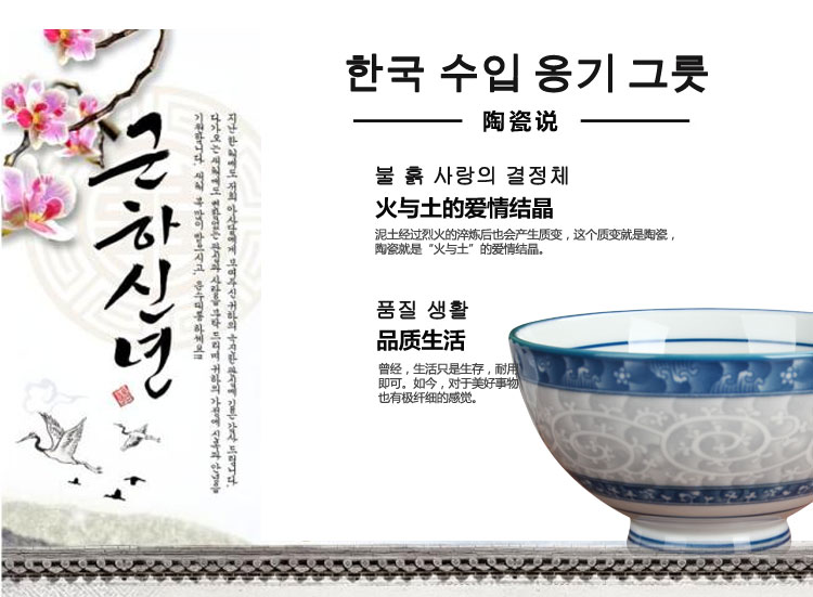 日本韩国进口大汤碗美浓烧石村波唐草10寸特陶瓷器餐具