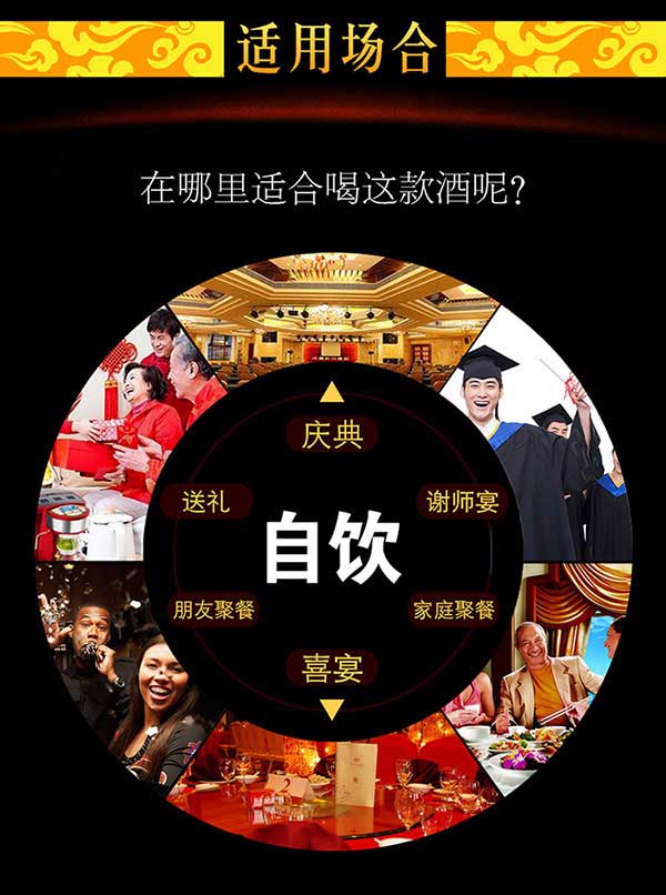 五粮液股份公司出品 百年传奇佳品 52度500m